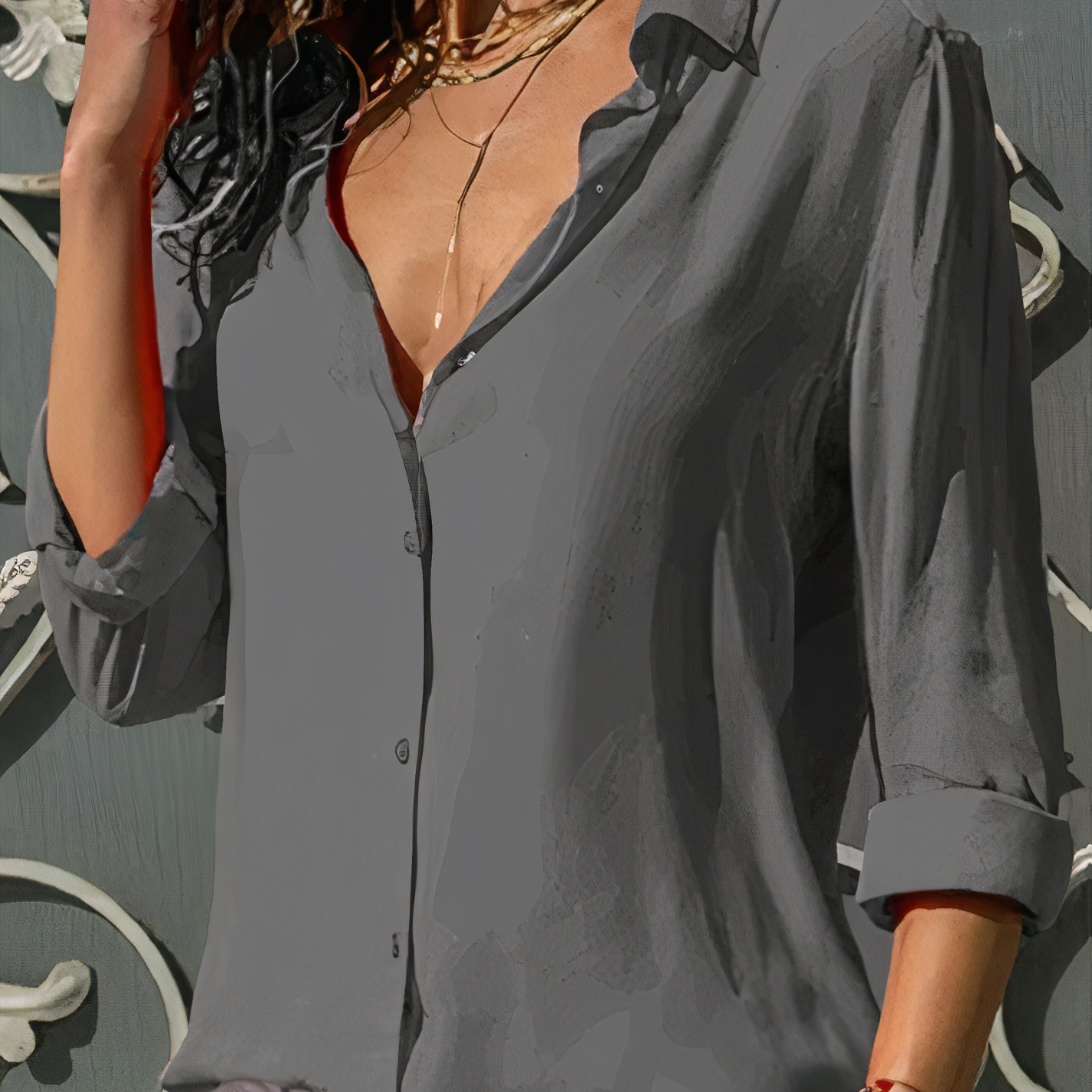 Effortless Elegance Chiffon Blouse