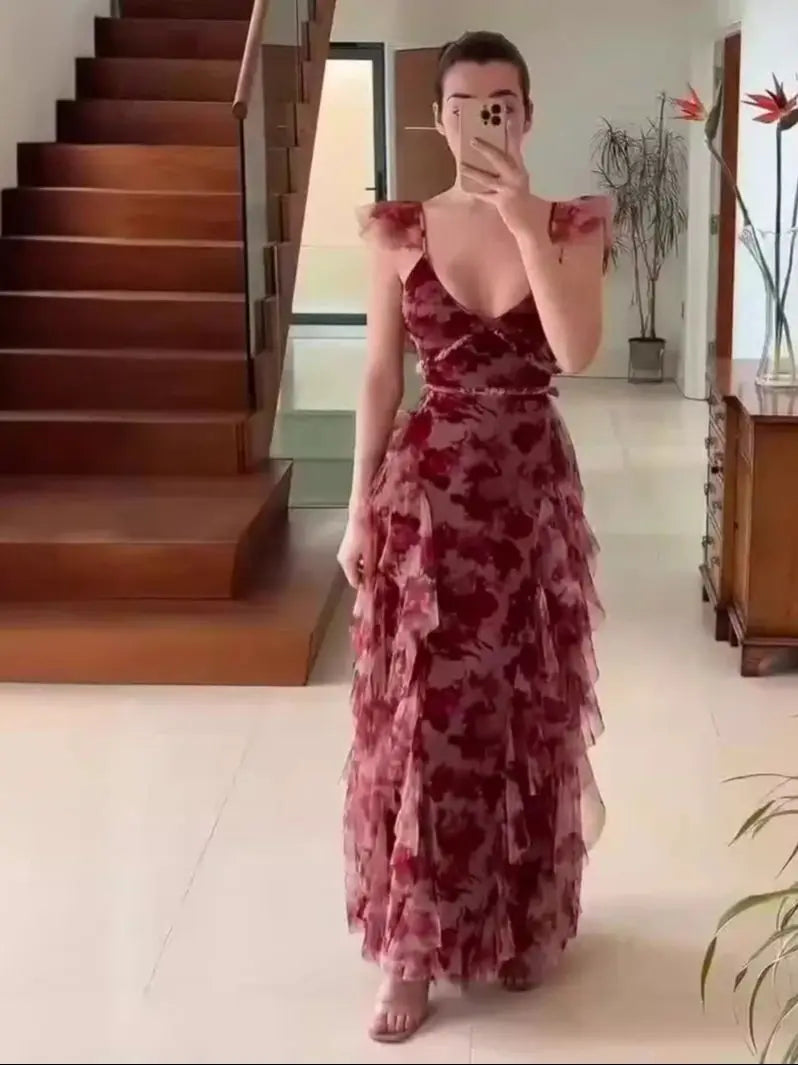 Unveil Your Elegance Floral Dress