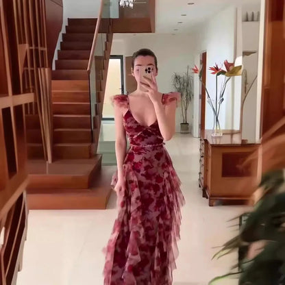 Unveil Your Elegance Floral Dress