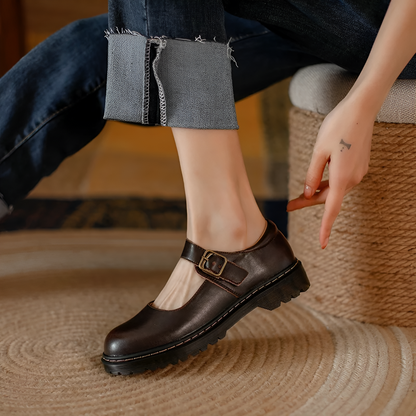 Vintage Comfort Leather Shoes