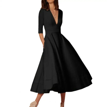 Effortless Elegance Midi Dress