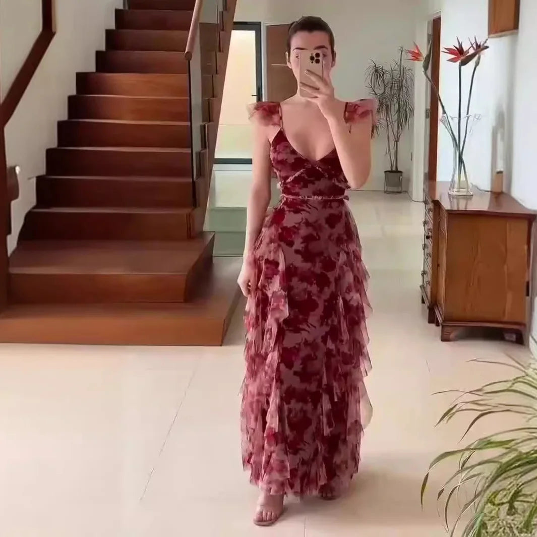 Unveil Your Elegance Floral Dress