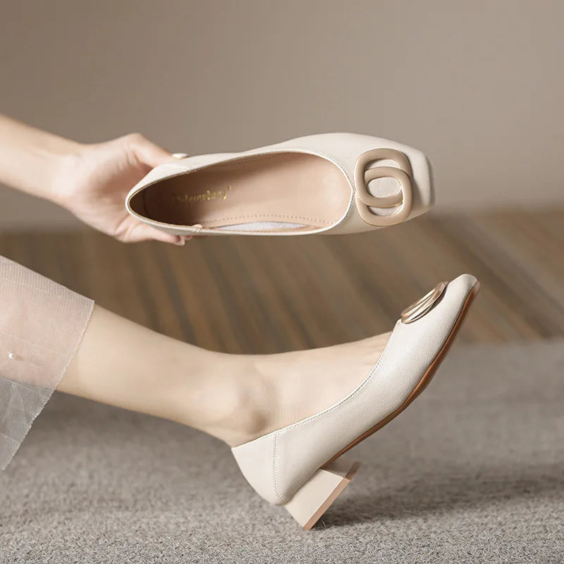 Elegant-Comfy Mid Heels