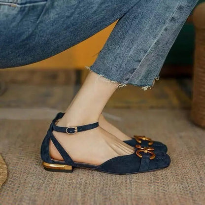 Comfort-Stability Leather Sandals