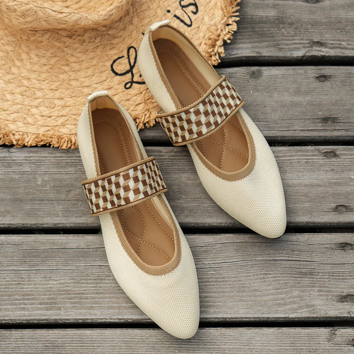 Comfort-Mesh Flats