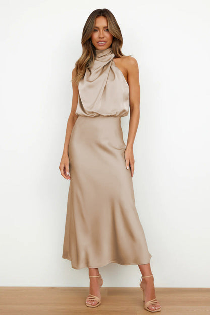 Satin Elegance Evening Dress