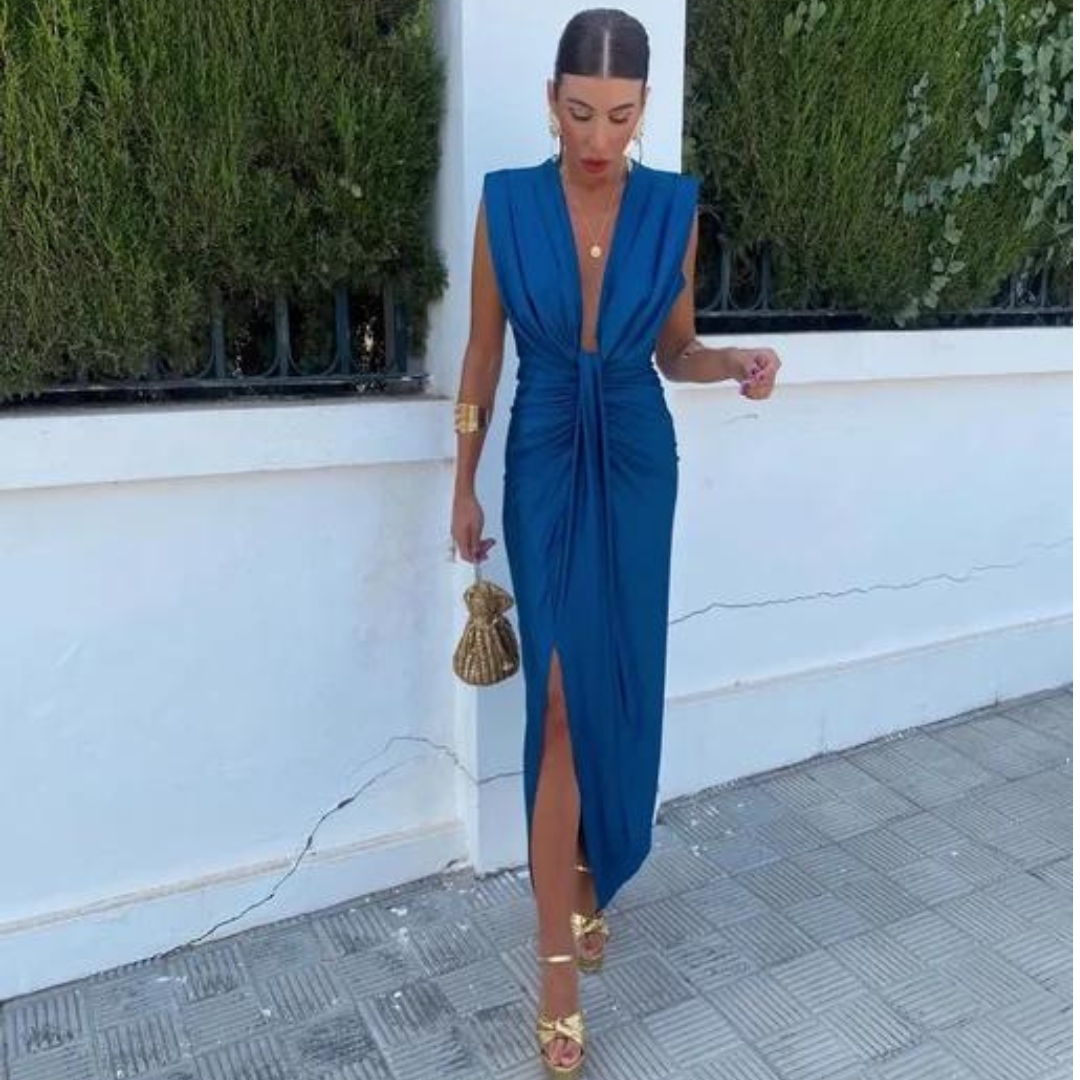 Curves-Enhancing Evening Dress