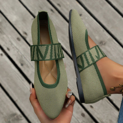 Comfort-Mesh Flats