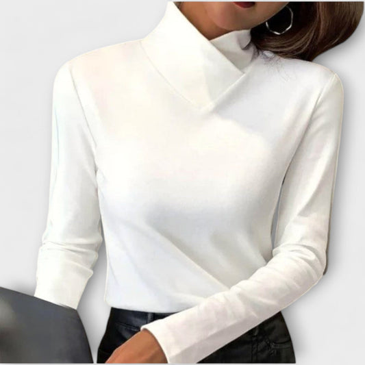 Chic V-Neck Blouse