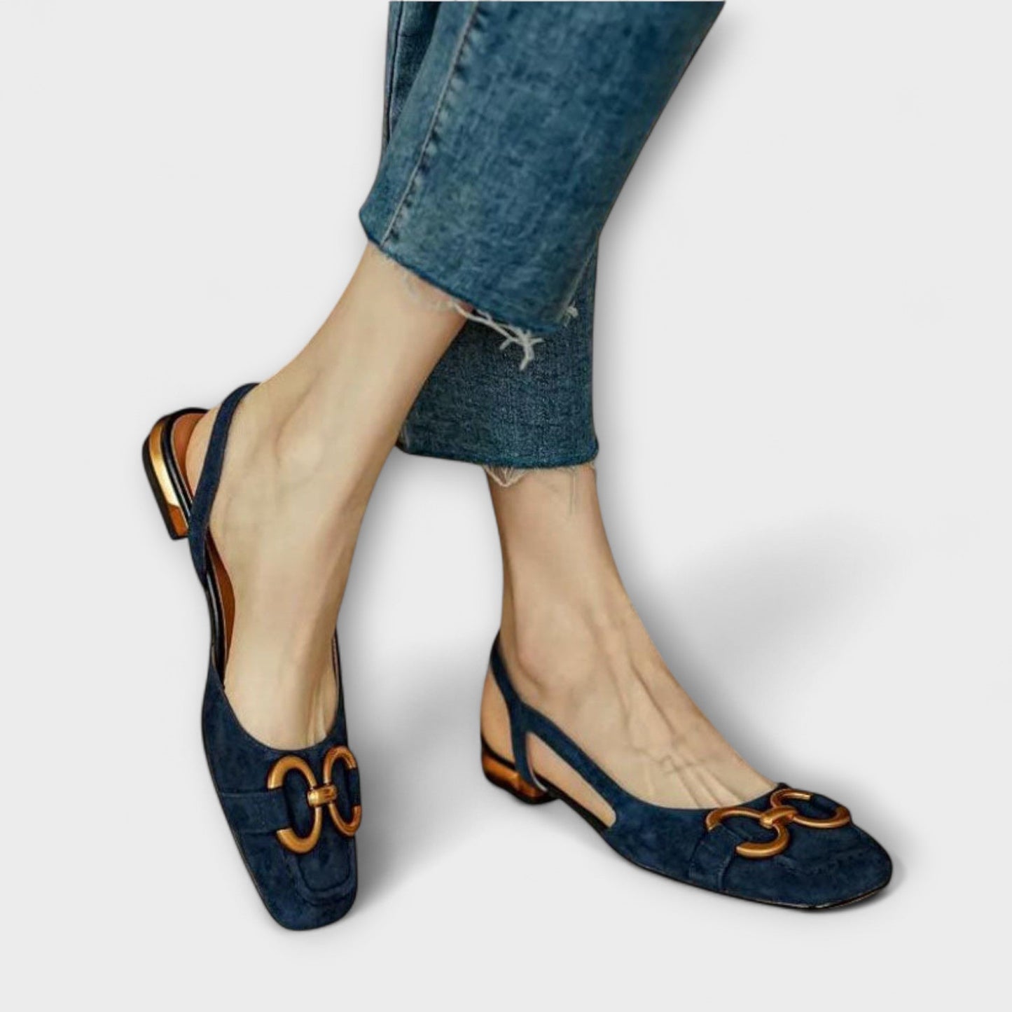 Comfort-Fit Leather Sandals