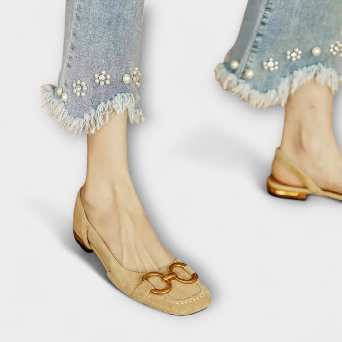 Comfort-Fit Leather Sandals