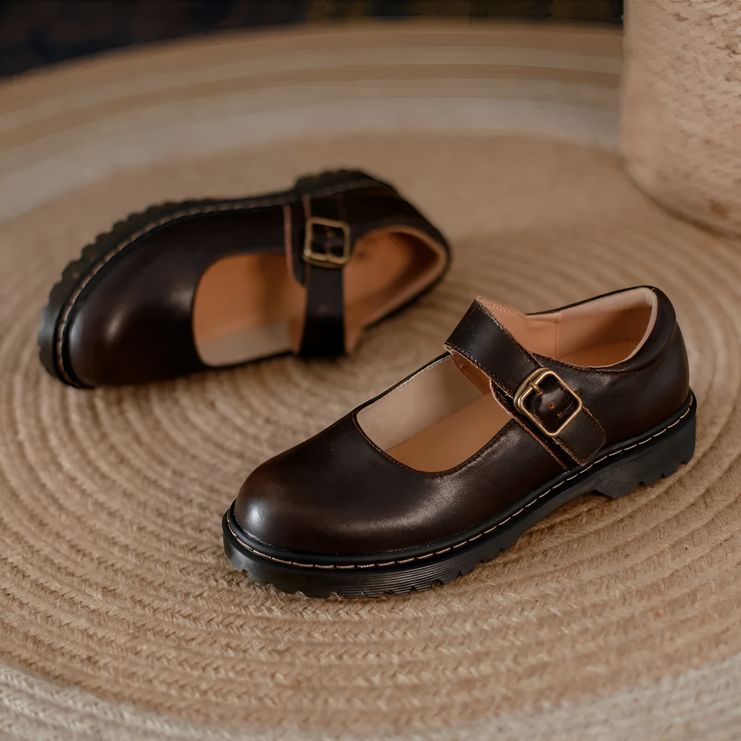 Vintage Comfort Leather Shoes