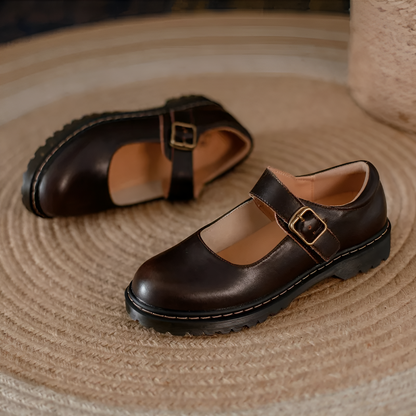 Vintage Comfort Leather Shoes