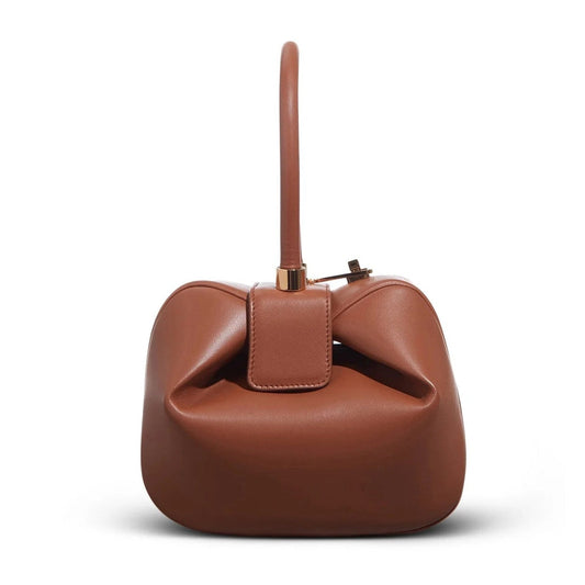 Spacious Leather Handbag