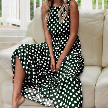 Chic Dot Dress for Unmatched Comfort