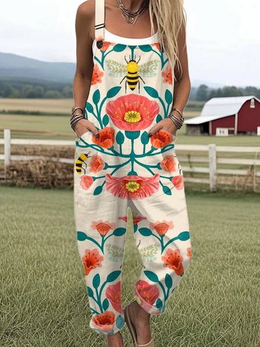 Vintage Comfort Jumpsuit