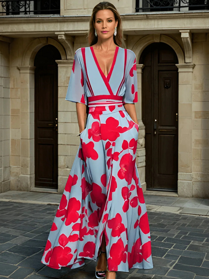 Empowering Elegance Sleeved Dress