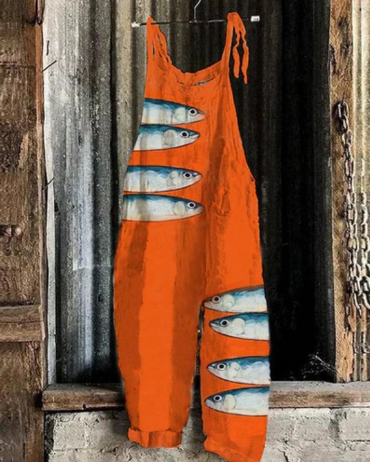 Cooling Wide-Leg Jumpsuit