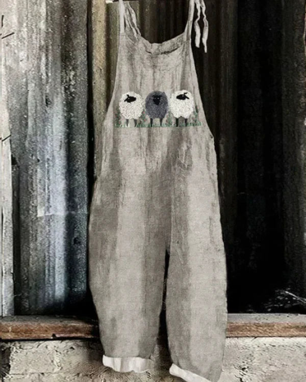 All-Day Vintage Sheep Jumpsuit