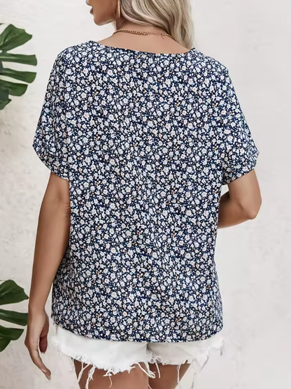 Cooling Floral Blouse