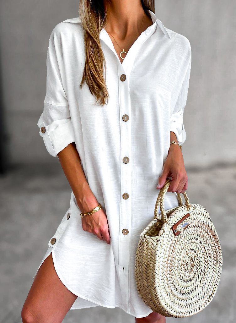 Effortless Chic Shirt Dress