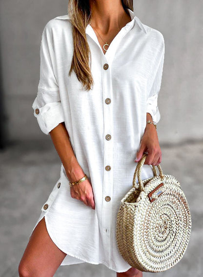 Effortless Chic Shirt Dress