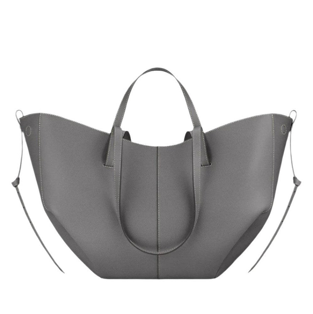 Laptop-Ready Leather Tote
