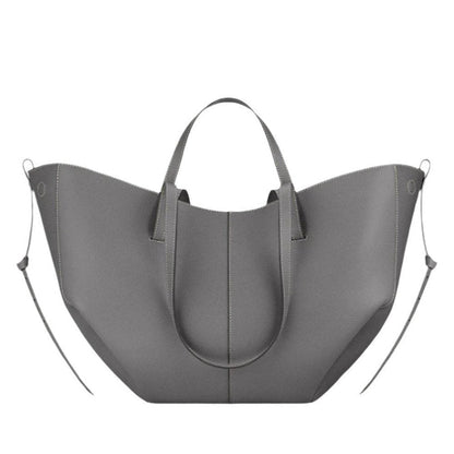 Laptop-Ready Leather Tote
