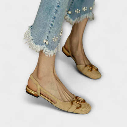 Comfort-Fit Leather Sandals