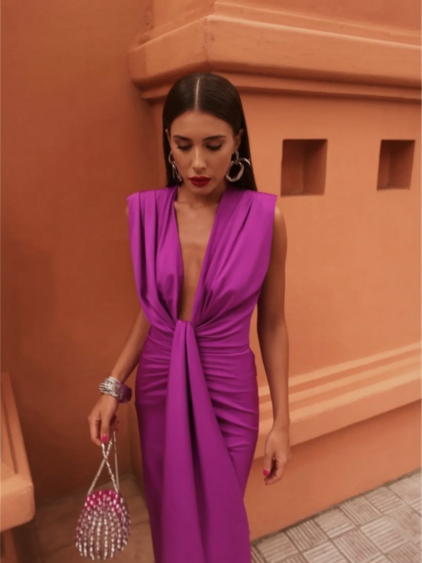 Elegant Pleated Dress