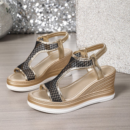 Pain-Relief Wedge Sandals