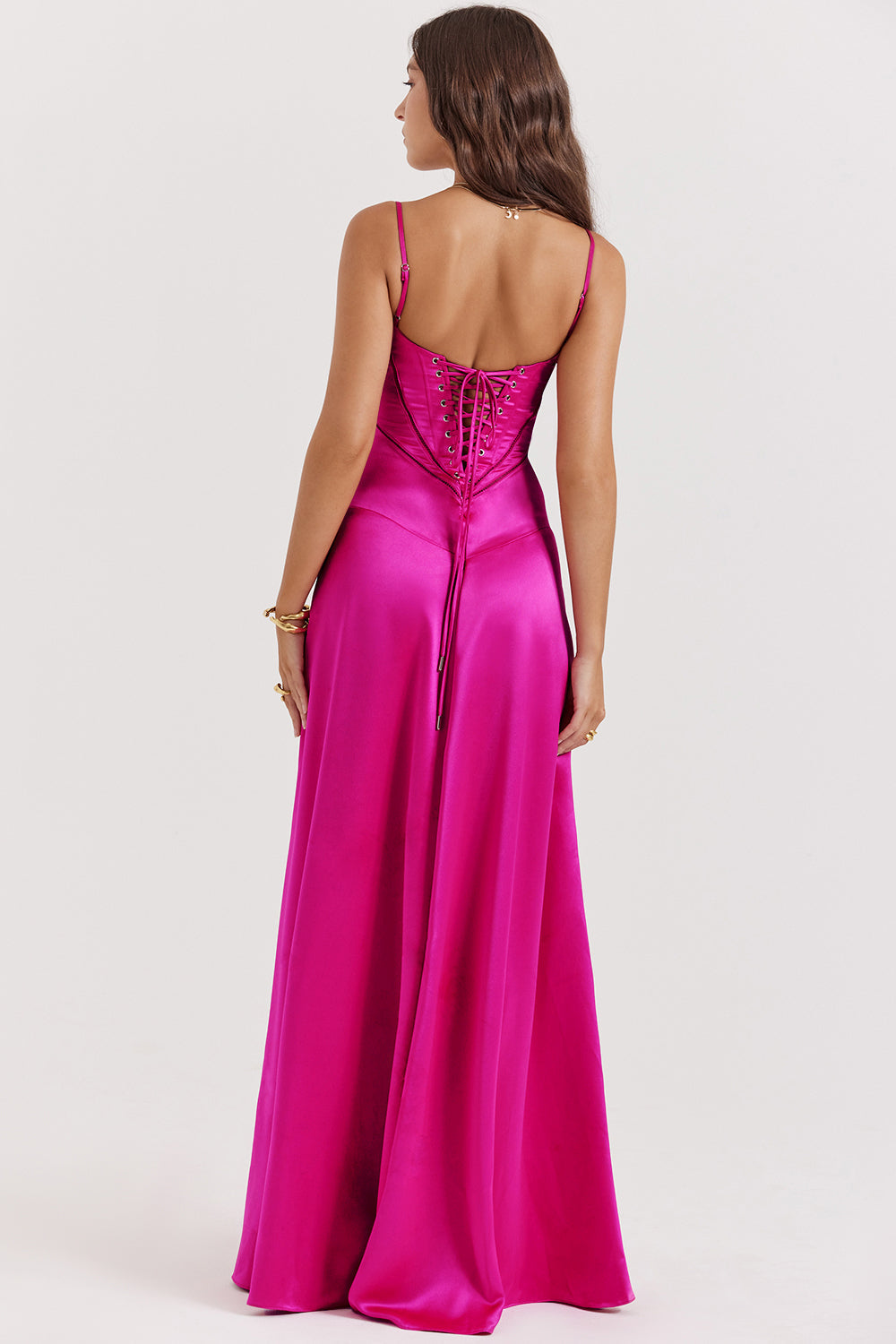 Chic Bustier Gown for Enchanting Evenings