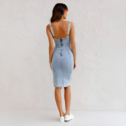 Cooling Denim Dress