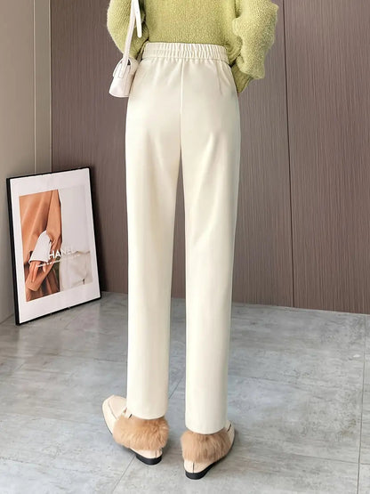 Flatter-Fit Tapered Trousers