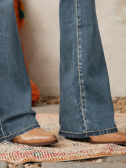 Easy-Care Button Flats