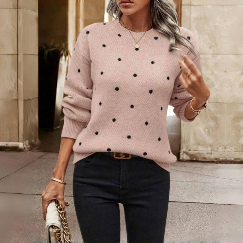 Cosy Polka-Dot Jumper