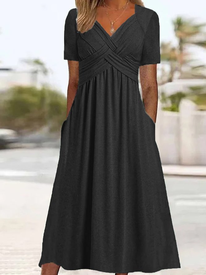 Graceful Maxi Wrap Dress