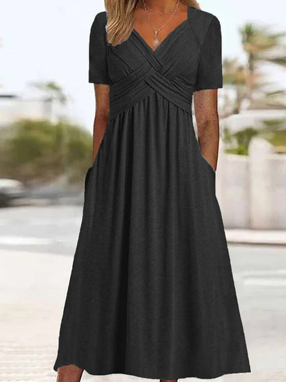 Graceful Maxi Wrap Dress