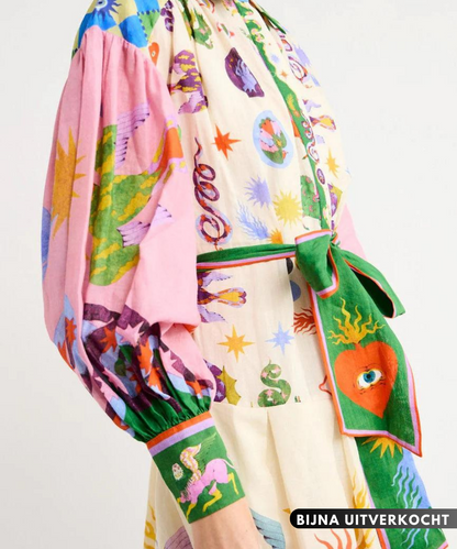 Italian-Elegance Maxi Dress