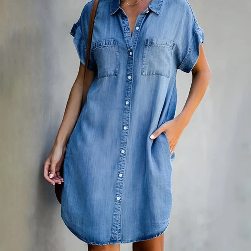 Chic Comfort Denim Dress