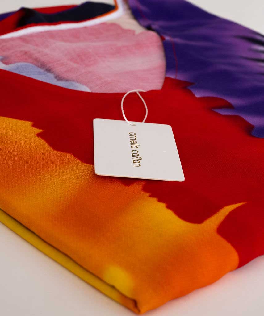 Eco-Soft Kaftan Dress