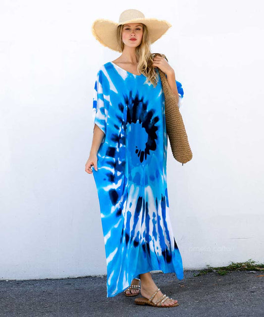 Eco-Soft Kaftan Dress