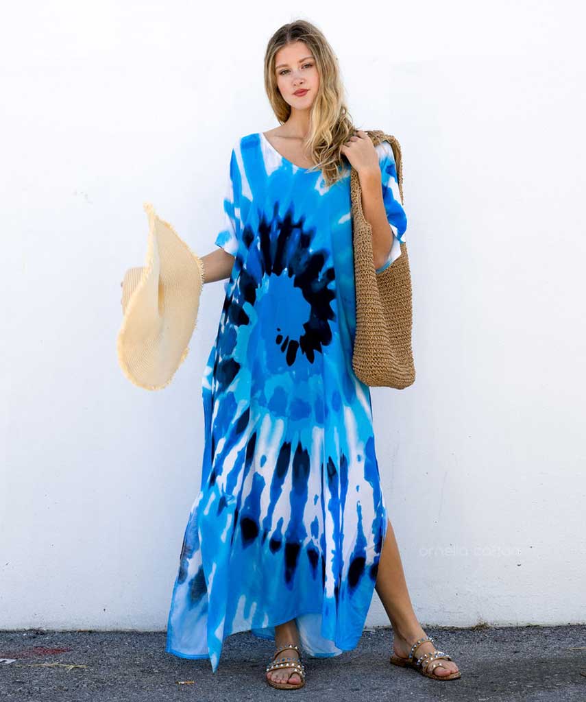 Eco-Soft Kaftan Dress