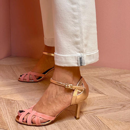 Cushioned Stiletto Sandals