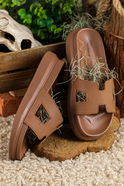 Ergo-Support Leather Sandals
