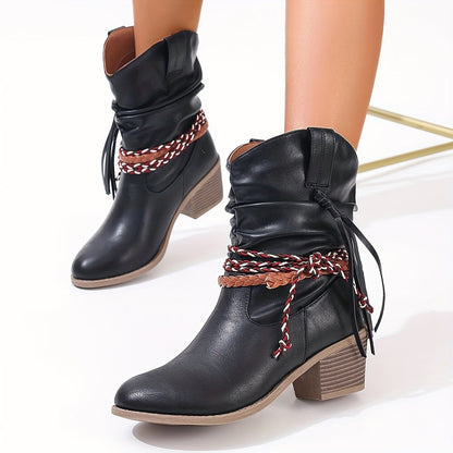 Easy-On Block-Heel Boots