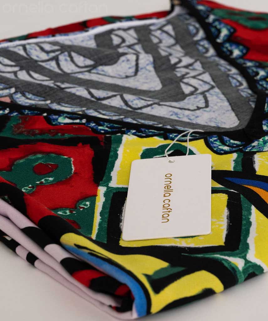 Eco-Soft Kaftan Dress