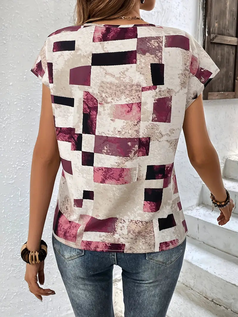 Flattering-Drape Blouse