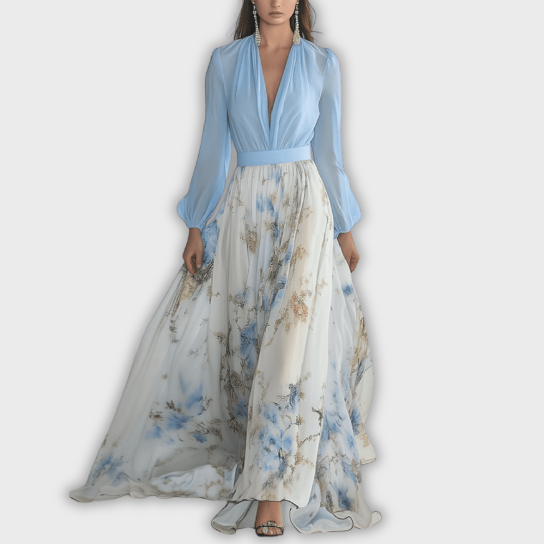 Effortless Elegance Floral Maxi Dress