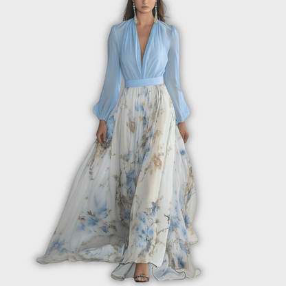 Effortless Elegance Floral Maxi Dress